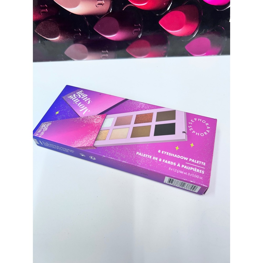 Sephora Collection Moving Lights 8 Eyeshadow Palette Matte Shimmer Holiday New